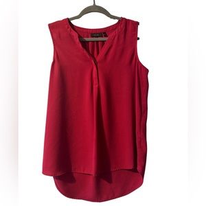 Last Chance! Pink Sleeveless Blouse